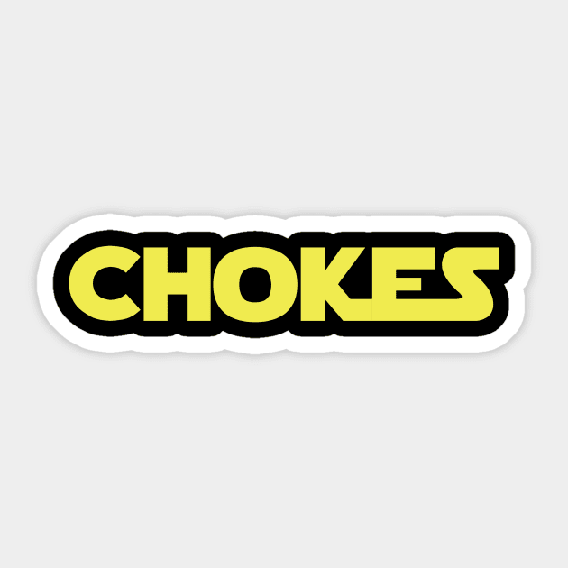 Brazilian Jiu-Jitsu Chokes BJJ Sticker by fromherotozero